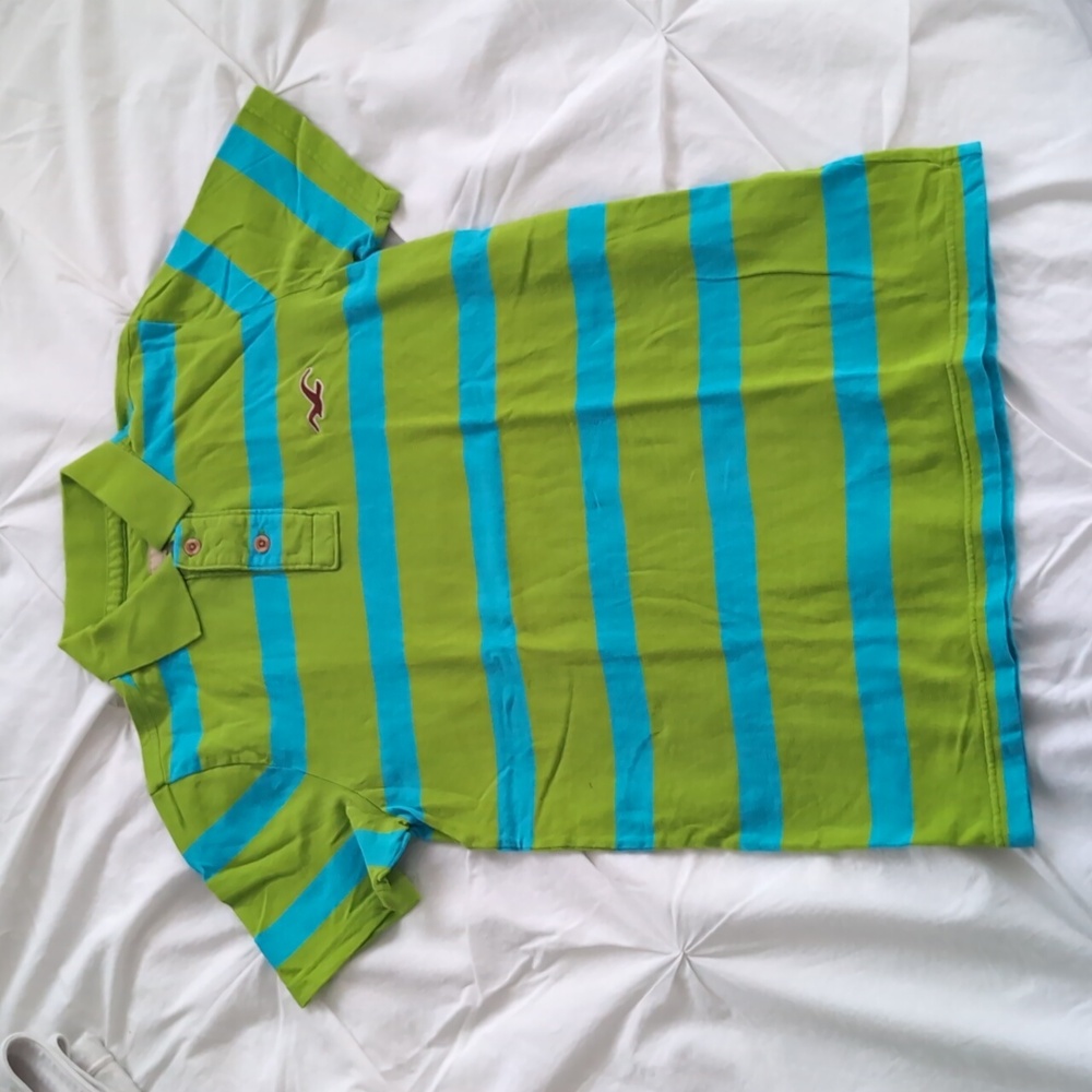 Green Hollister Polo
